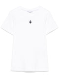 Alexander McQueen Embroidered Skull T-shirt — White