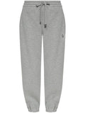 Alexander McQueen Logo-Embroidered Cotton Joggers — Grey