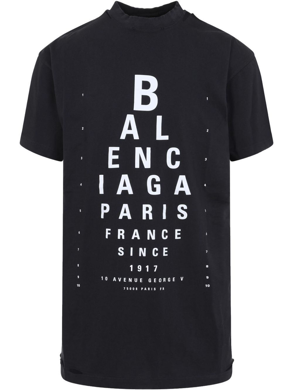 Balenciaga Paris T-Shirt — Black