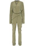 Cortana Serp Jumpsuit — Olive