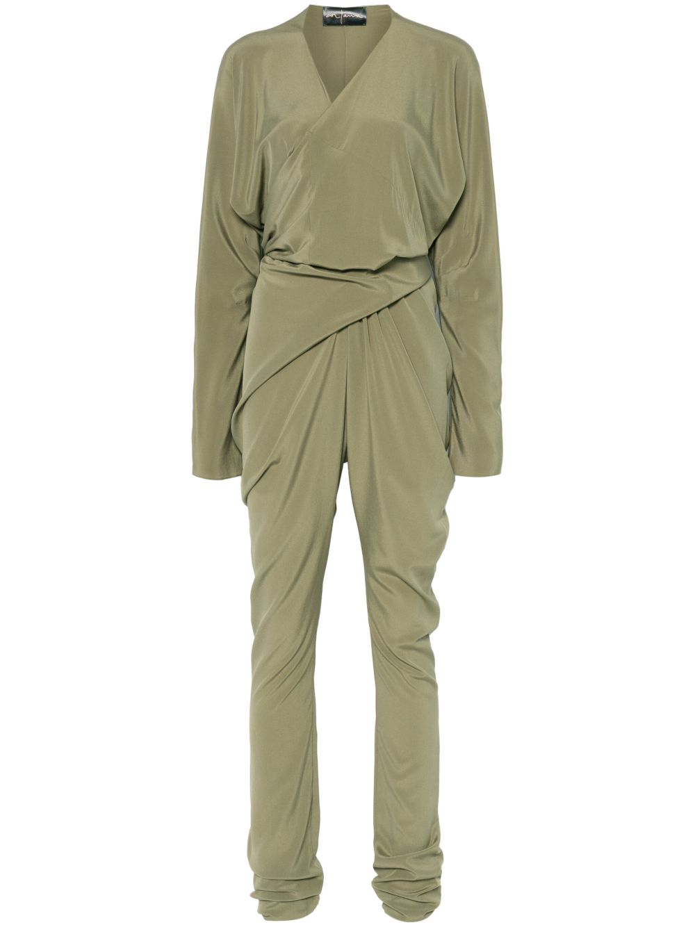 Cortana Serp Jumpsuit — Olive