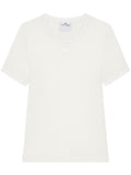 Courreges Pre Logo Mesh T-Shirt — White