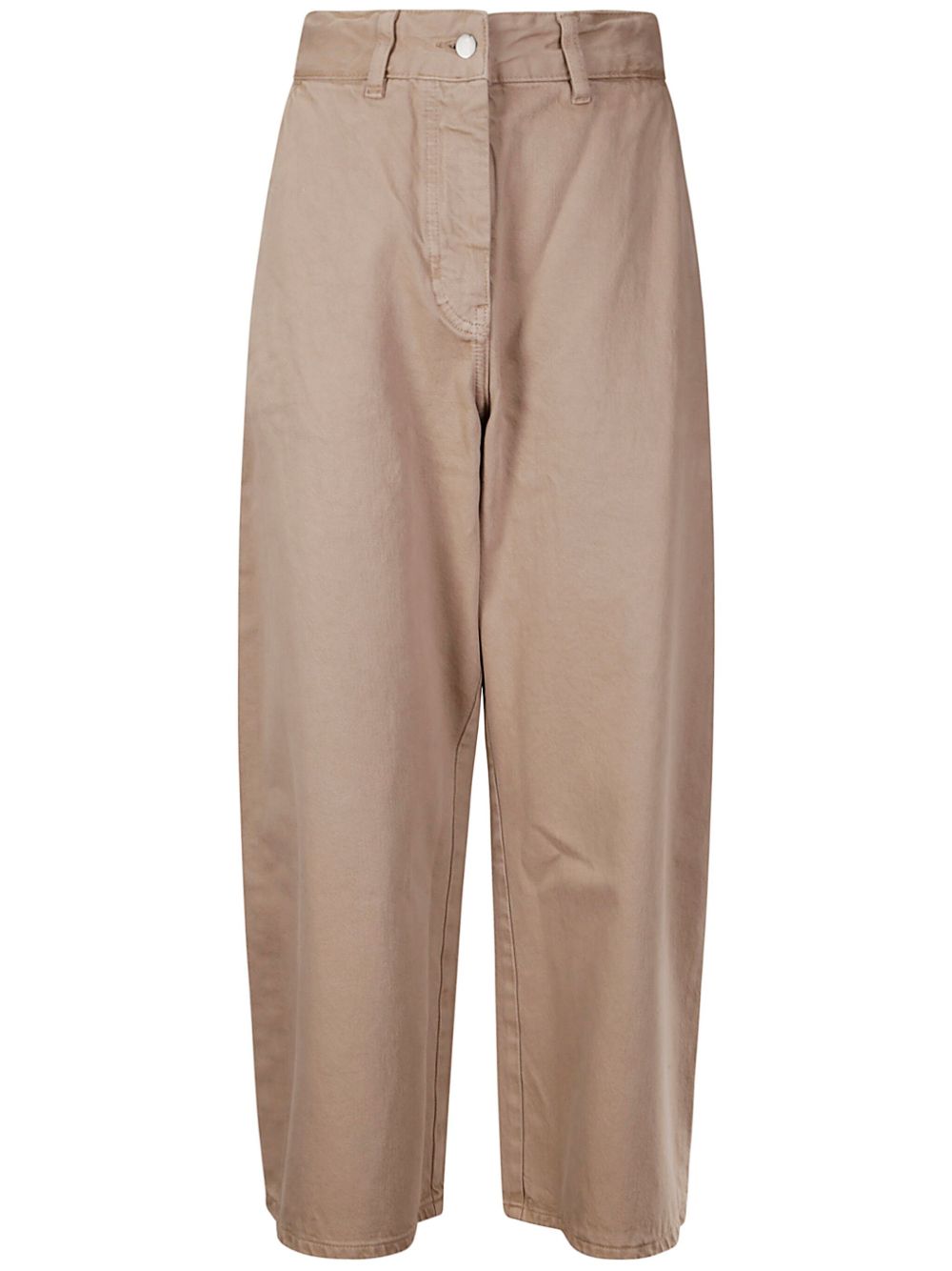 Studio Nicholson PRE Wide-Leg Denim Trousers — Beige