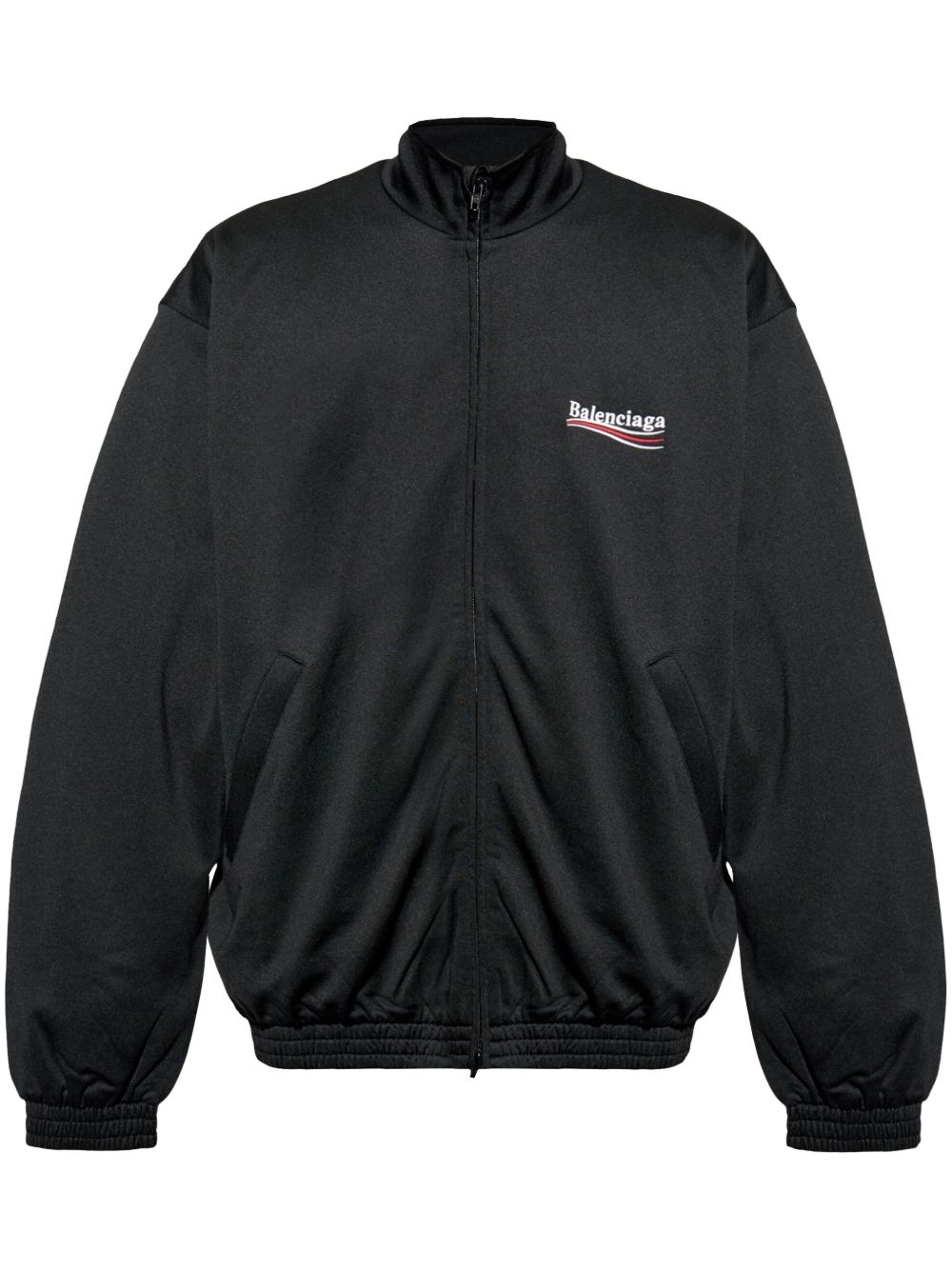 Balenciaga Political Campaign Jacket — Black