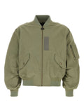 Givenchy Nylon Bomber Jacket — Olive Green