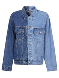 E.L.V. Denim Upcycled Denim Jacket — Blue