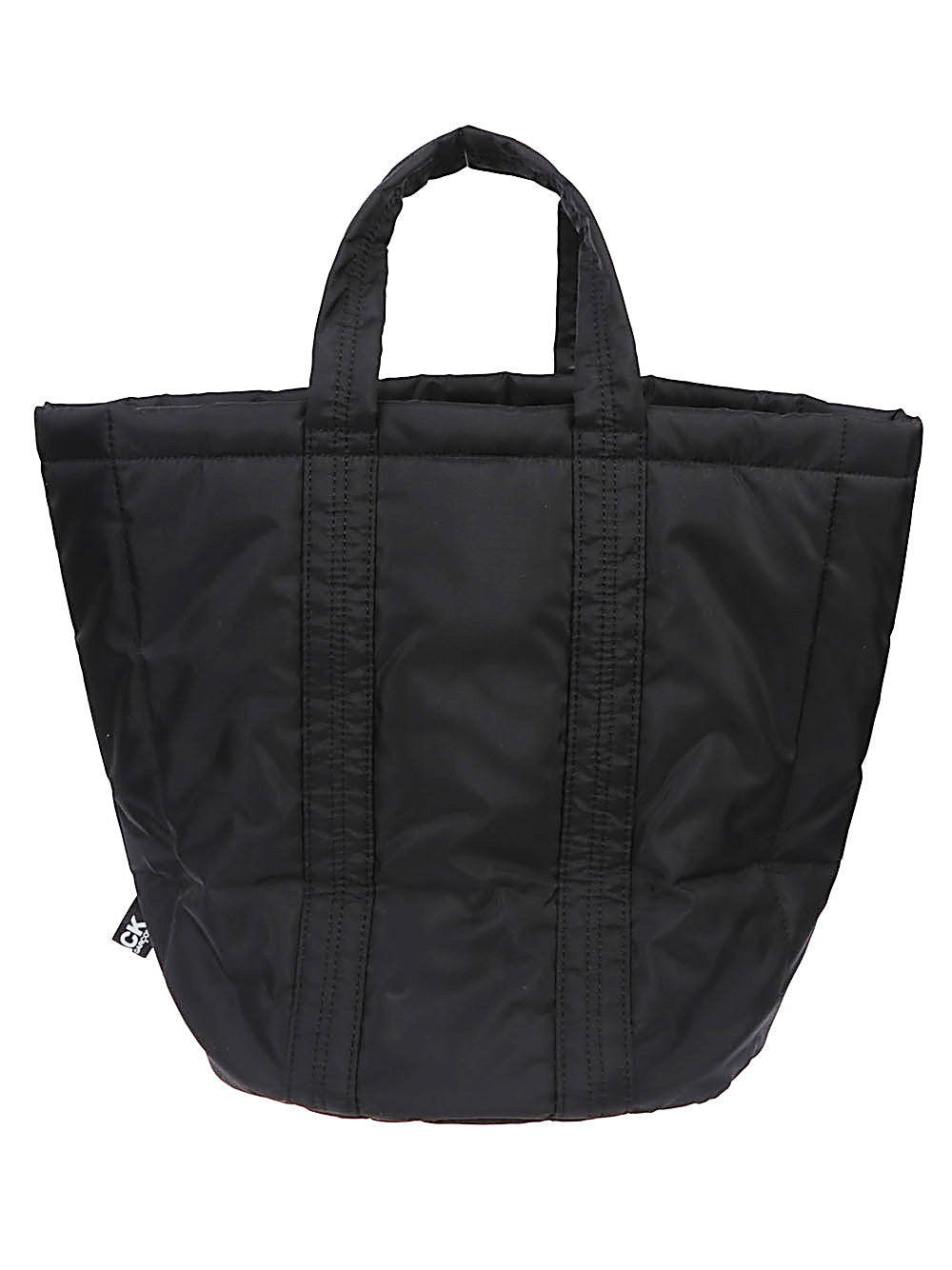 Comme Des Garcons Nylon Panelled Tote Bag — Black