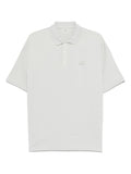 C.P. Company Logo Cotton Polo — White