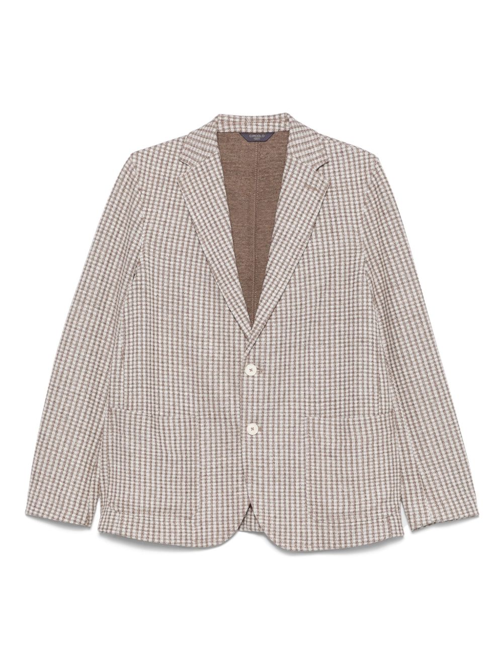 Circolo 1901 Cotton and Linen Blend Blazer — Beige
