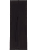 Courreges Wide-Leg Trousers — Black