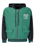 Golden Goose Organic Cotton Reversible Hoodie — Green