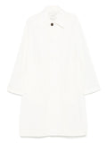 Studio Nicholson Nylon and Cotton Blend Coat — White