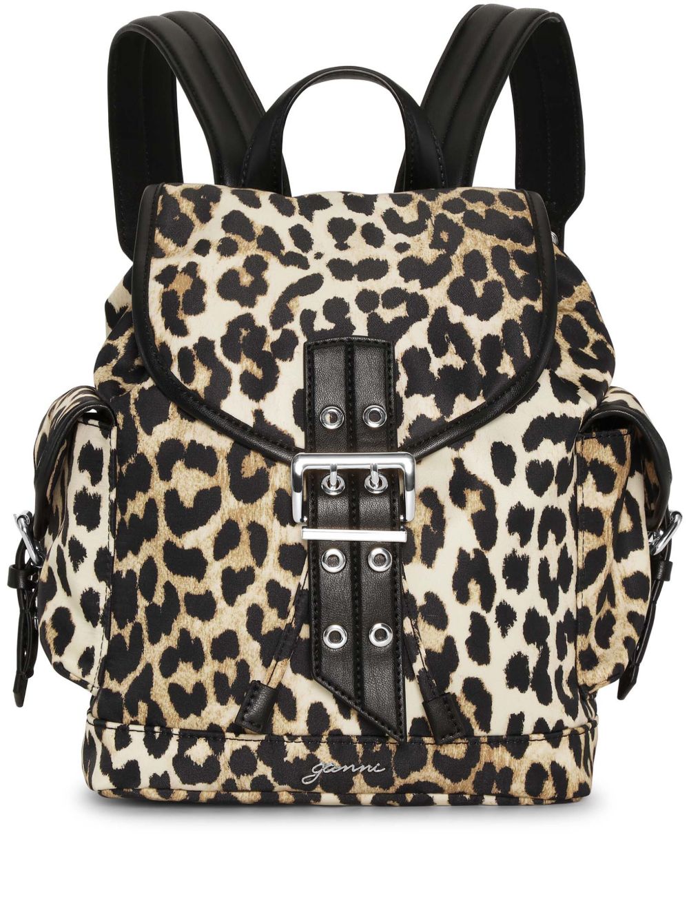 Ganni Bucky Backpack — Cream
