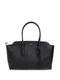 Tom Ford Structured Leather Tote Bag — Black