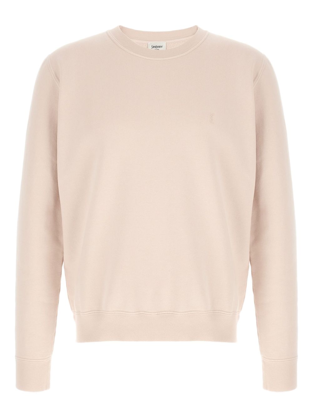 Saint Laurent Cassandre Sweatshirt — Beige