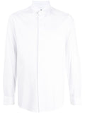 Emporio Armani Cotton-Blend Shirt — White