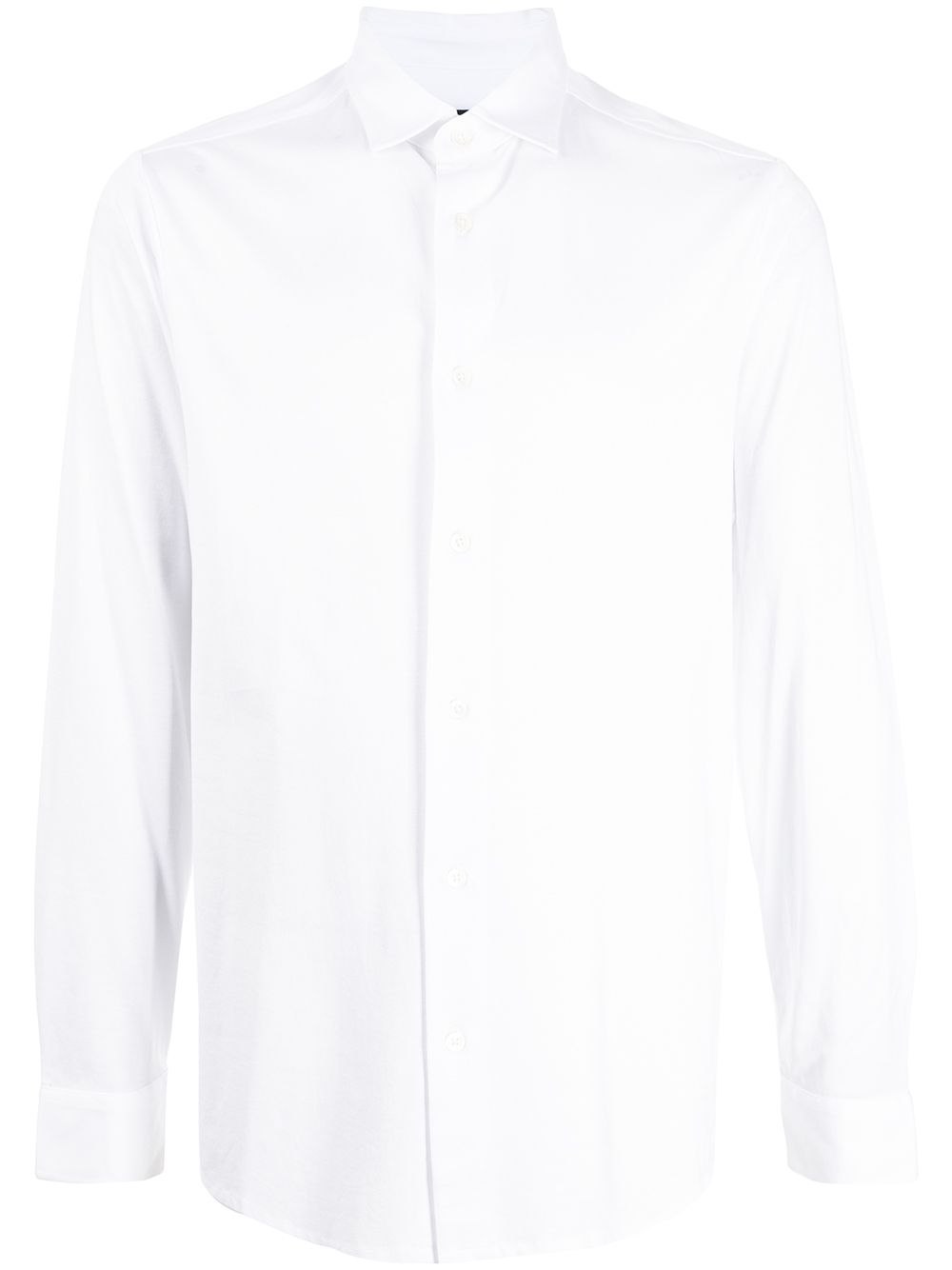 Emporio Armani Cotton-Blend Shirt — White