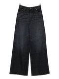 Chloé Wide-Leg High-Waist Jeans — Black