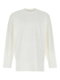 Y-3 Logo Cotton Shirt — Off-White