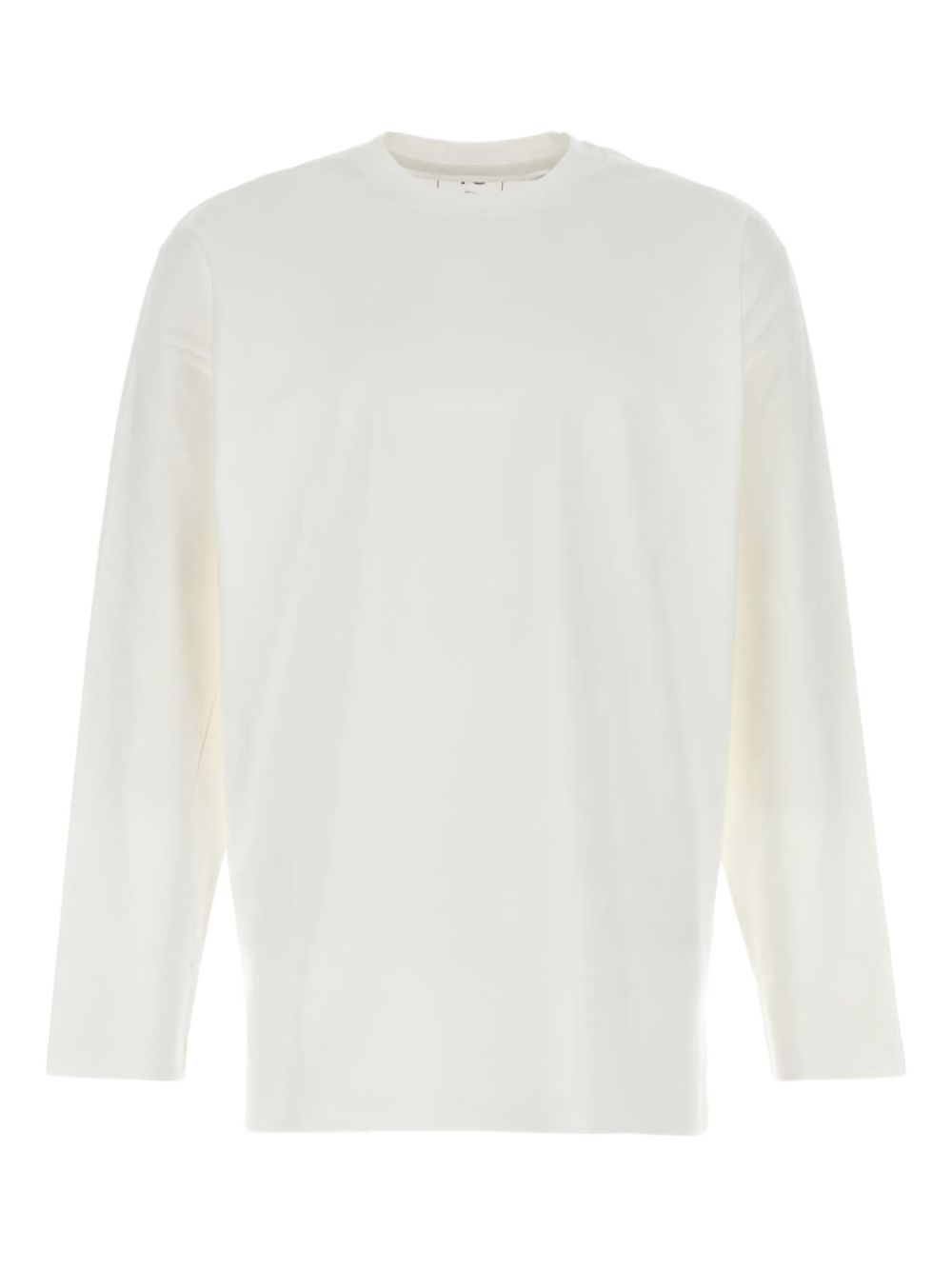Y-3 Logo Cotton Shirt — Off-White