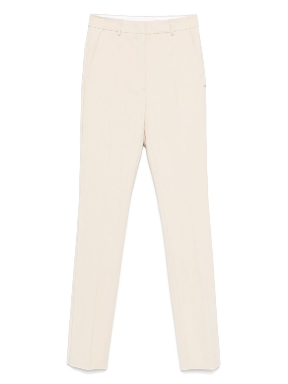 SPORTMAX PRE Slim-Fit Trousers — Beige