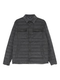 HERNO Quilted Down Down Jacket — Grey