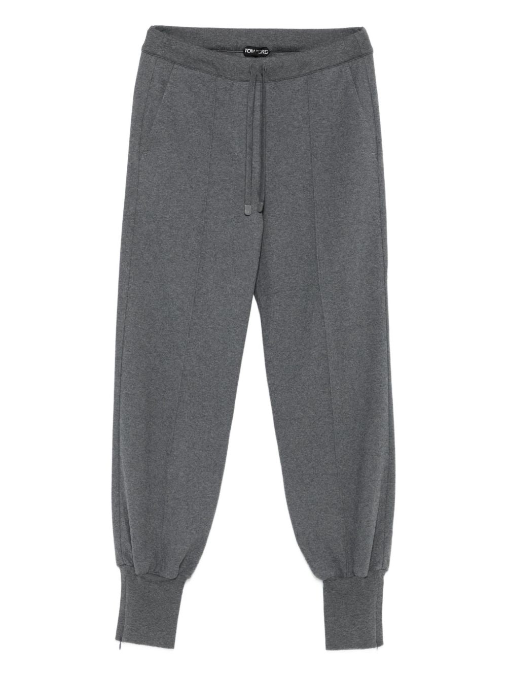 Tom Ford Cotton Drawstring Joggers — Grey