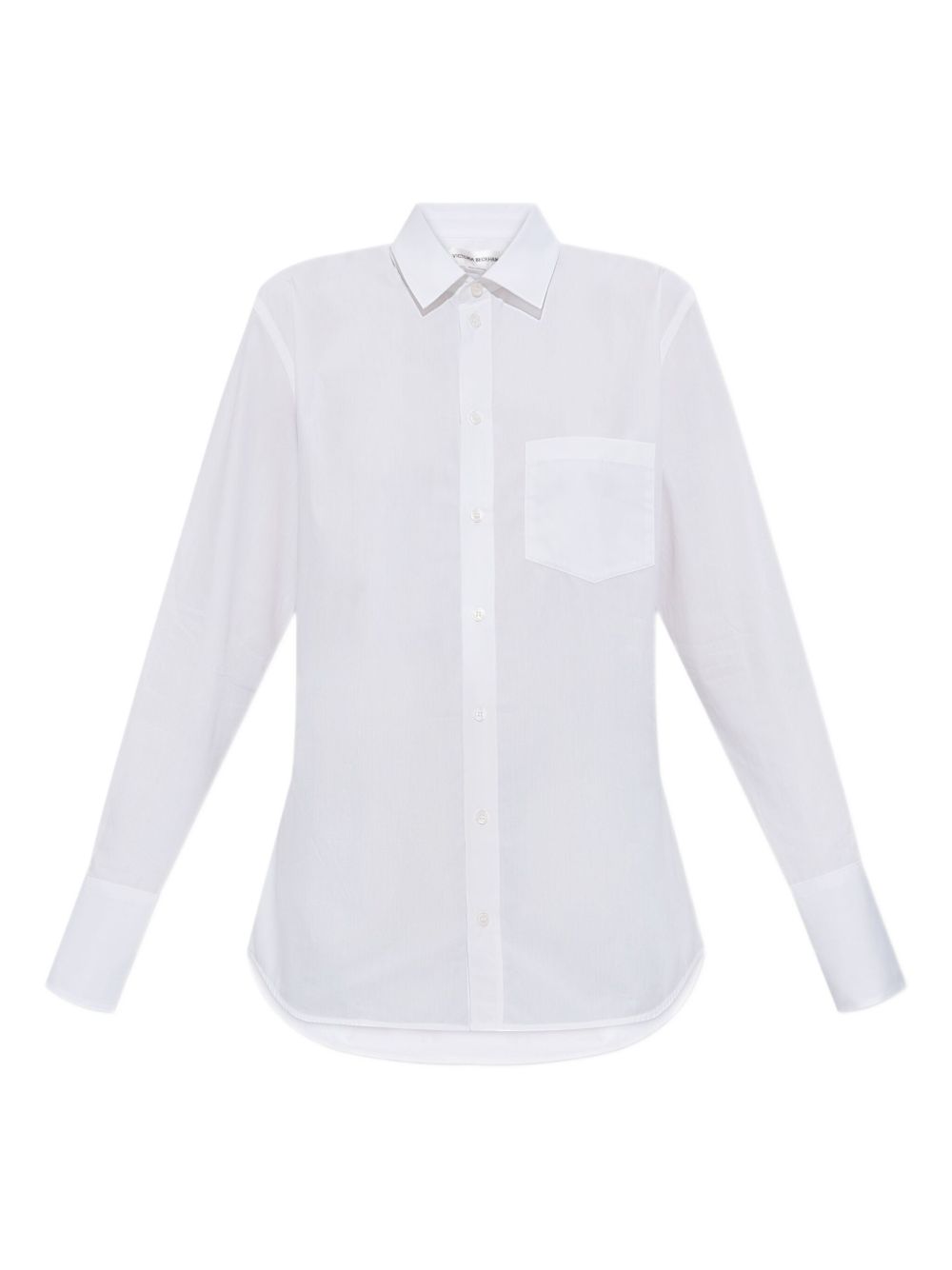 Victoria Beckham Organic Cotton Shirt — White