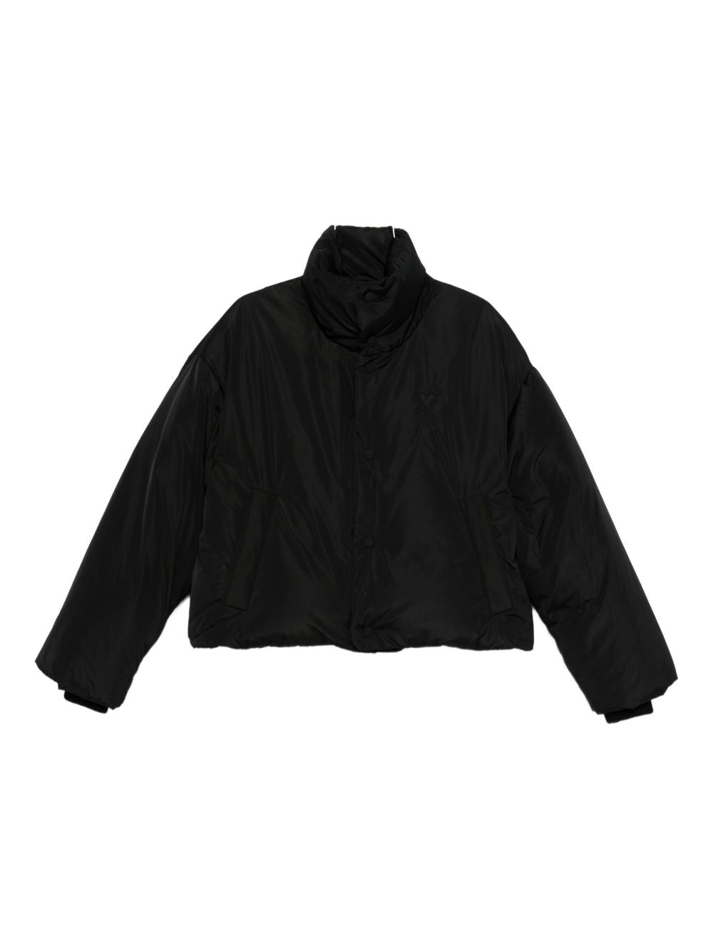 Ami Paris Puffer Down Jacket — Black