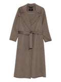 Paltò Paola Coat — Taupe