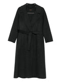 Paltò Paola Coat — Charcoal