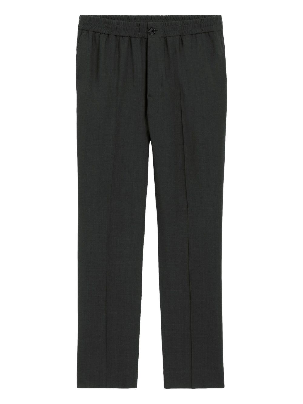 Ami Paris Wool Trousers — Black