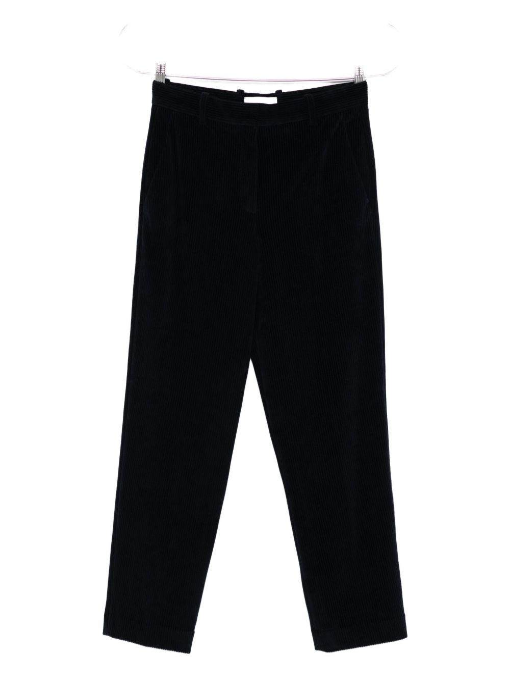 Circolo 1901 Cotton Corduroy Trousers — Black