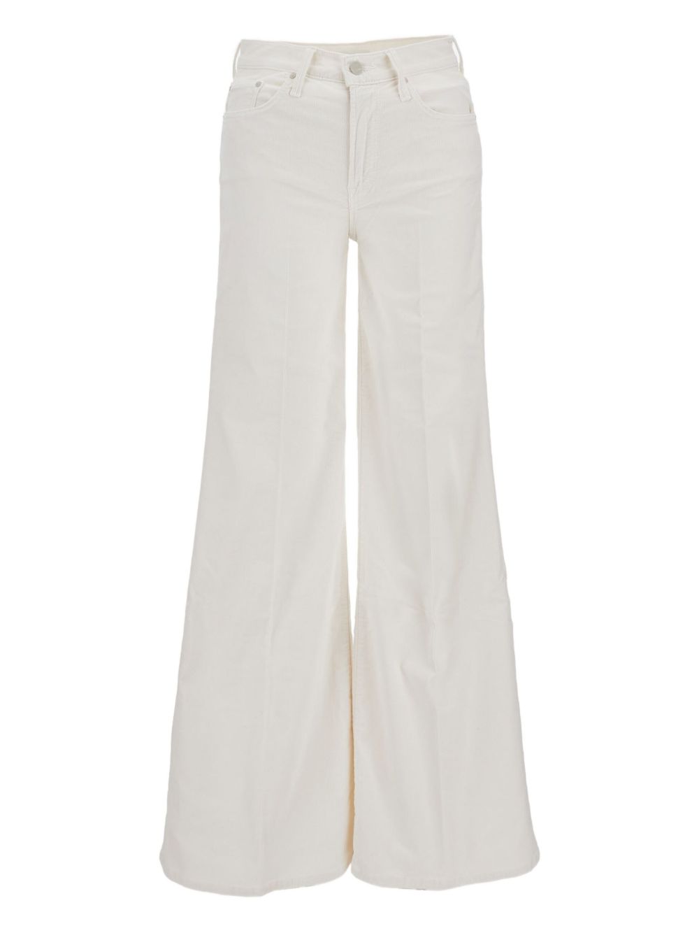 Mother The Twister Sneak Jeans — White