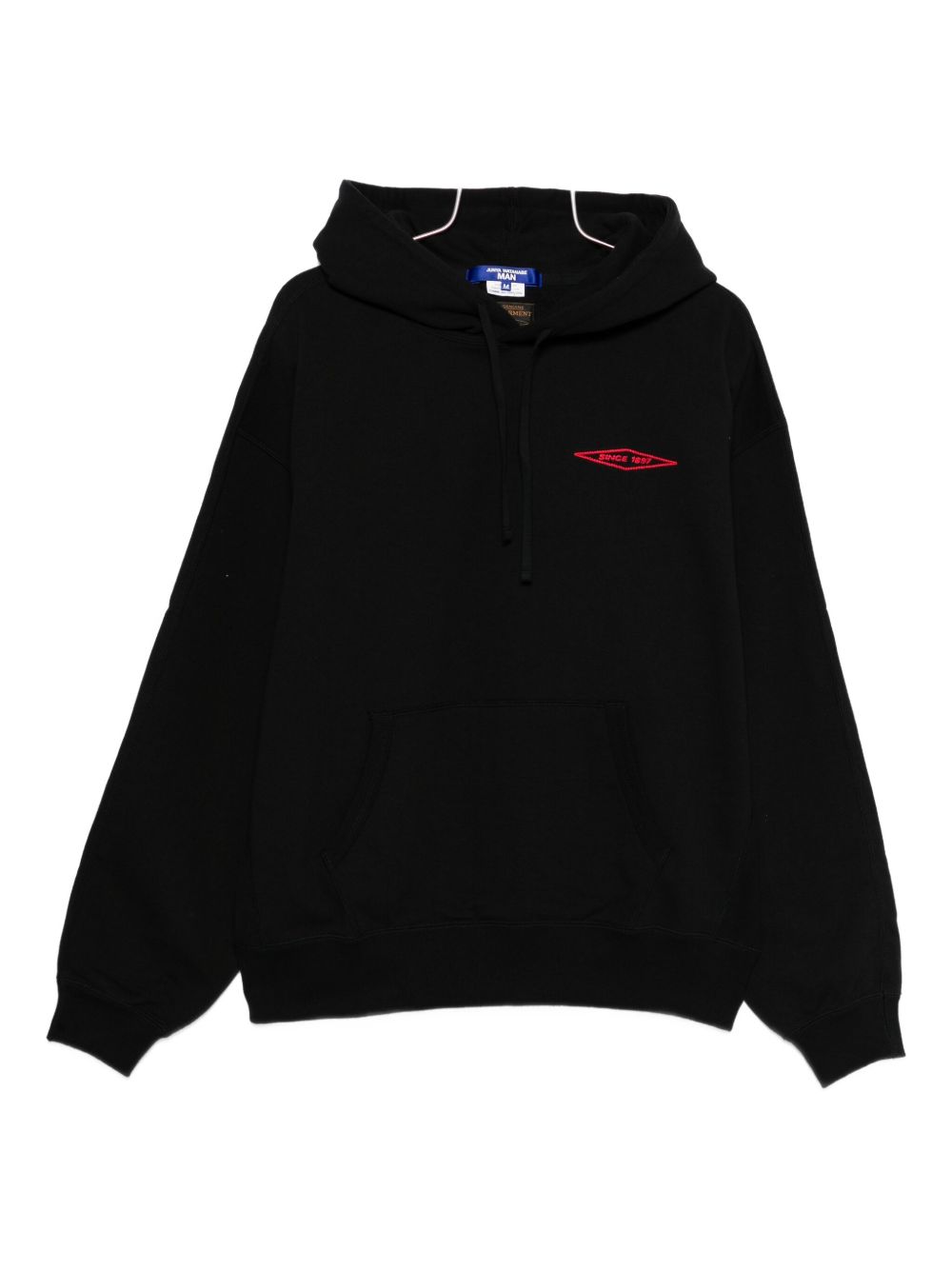 JUNYA WATANABE X FILSON Logo-Embroidered Cotton Hoodie — Black