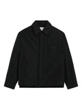 Ami Paris Nylon Padded Overshirt — Black