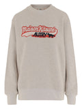 Autry X MAISON KITSUNE Logo Appliqué Cotton Sweatshirt — grey