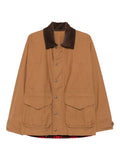 Junya Watanabe Corduroy with Contrast Collar Jacket — Camel