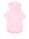 POLDO DOG COUTURE Cotton-Silk Blend Fleece Hoodie — Pink