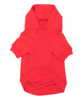 POLDO DOG COUTURE Pop Fleece Hoodie — Red