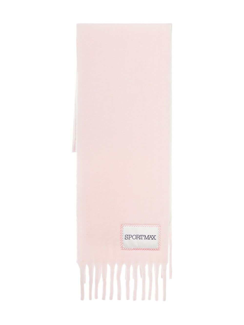 Sportmax Alpaca Blend Scarf — Pink