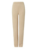 Tory Burch Wool Knit Leggings — Oatmeal