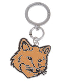 Maison Kitsuné Fox Head Key Charm — Orange