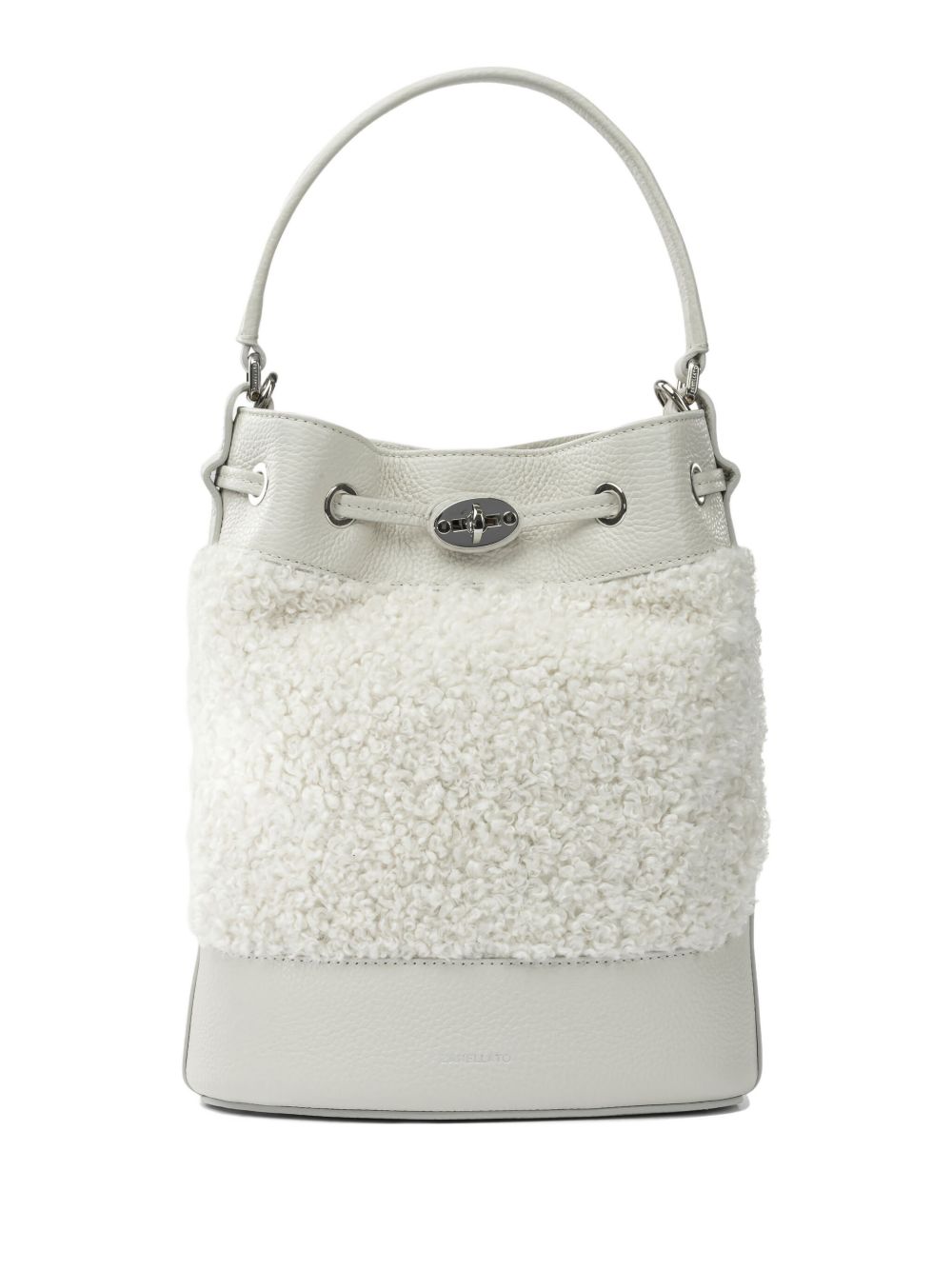 Zanellato Mondà Bucket Bag — white