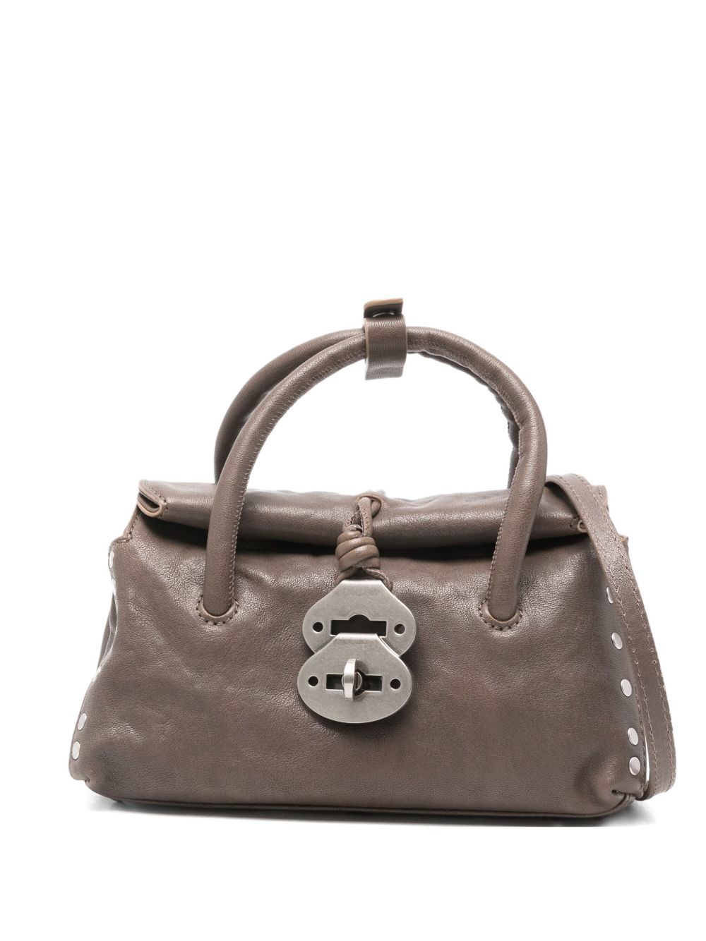 Zanellato Top Handle Bag — brown