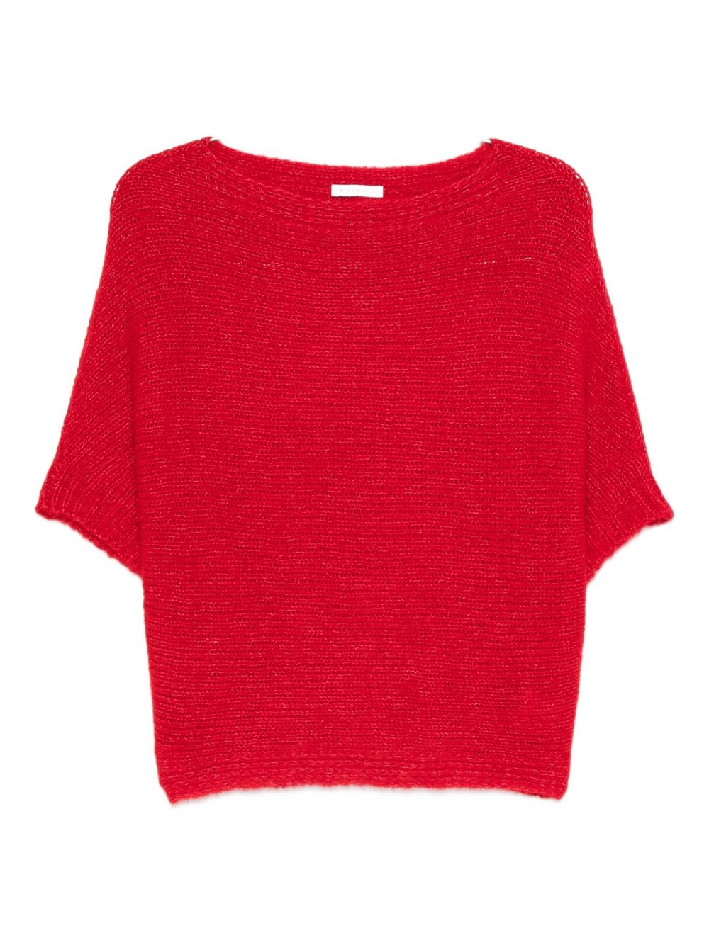 TALKING WALLS Wool-Knit Sweater — Red