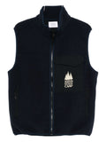 Maison Kitsuné Camp Vest — Navy