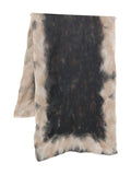 SILVANA MANETTI Tie-Dye Cashmere Silk Blend Scarf — Grey