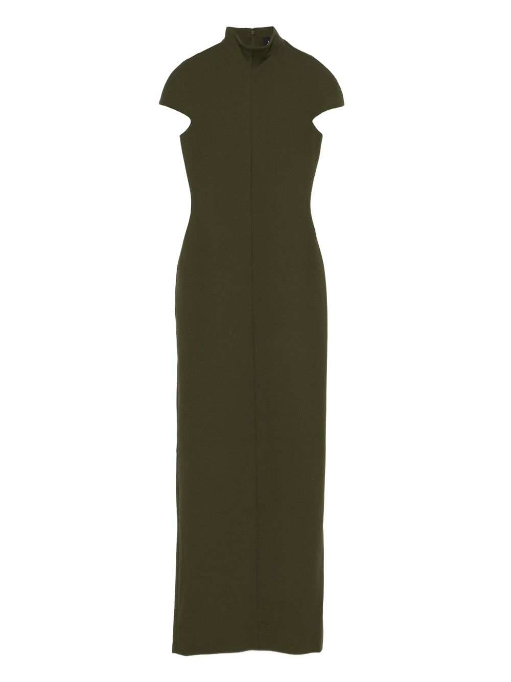 Solace London Lang Maxi Dress — Olive