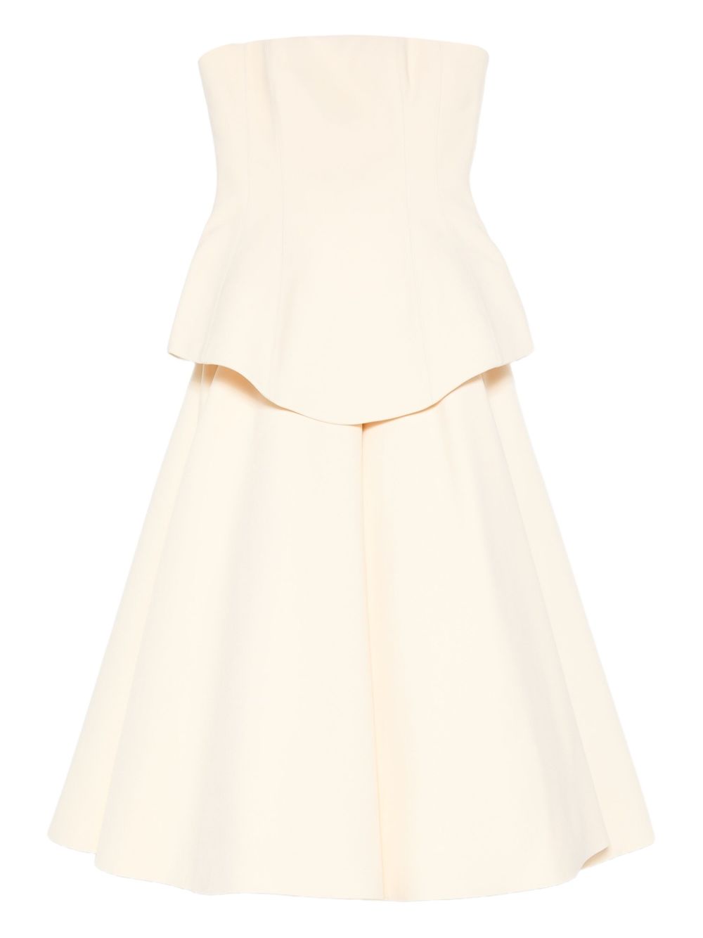 Solace London Ada Dress — Cream